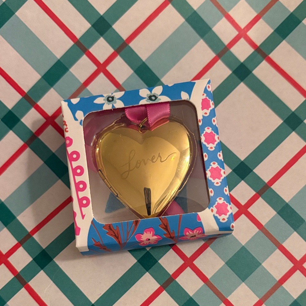 Taylor Swift Gold Locket ornament - NWT